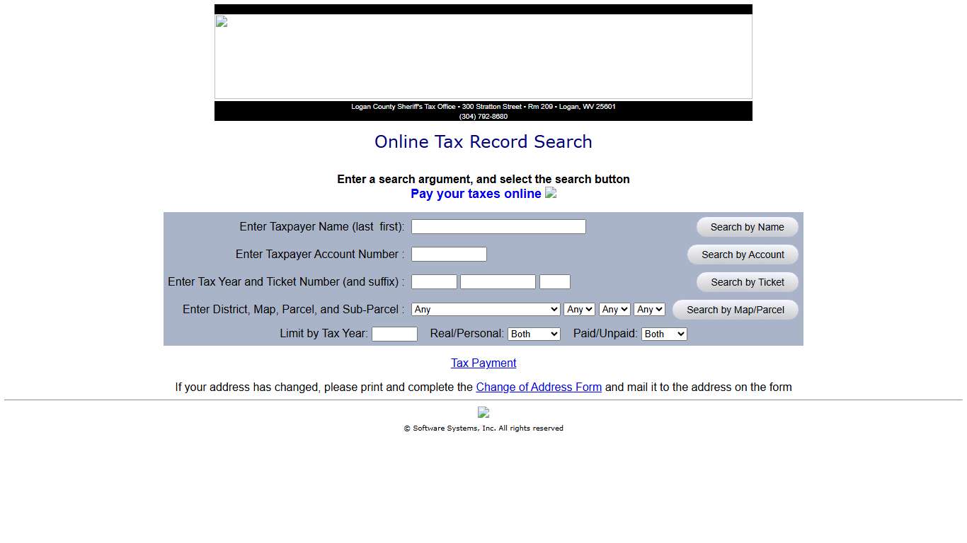 Logan County Sheriff's Tax Office